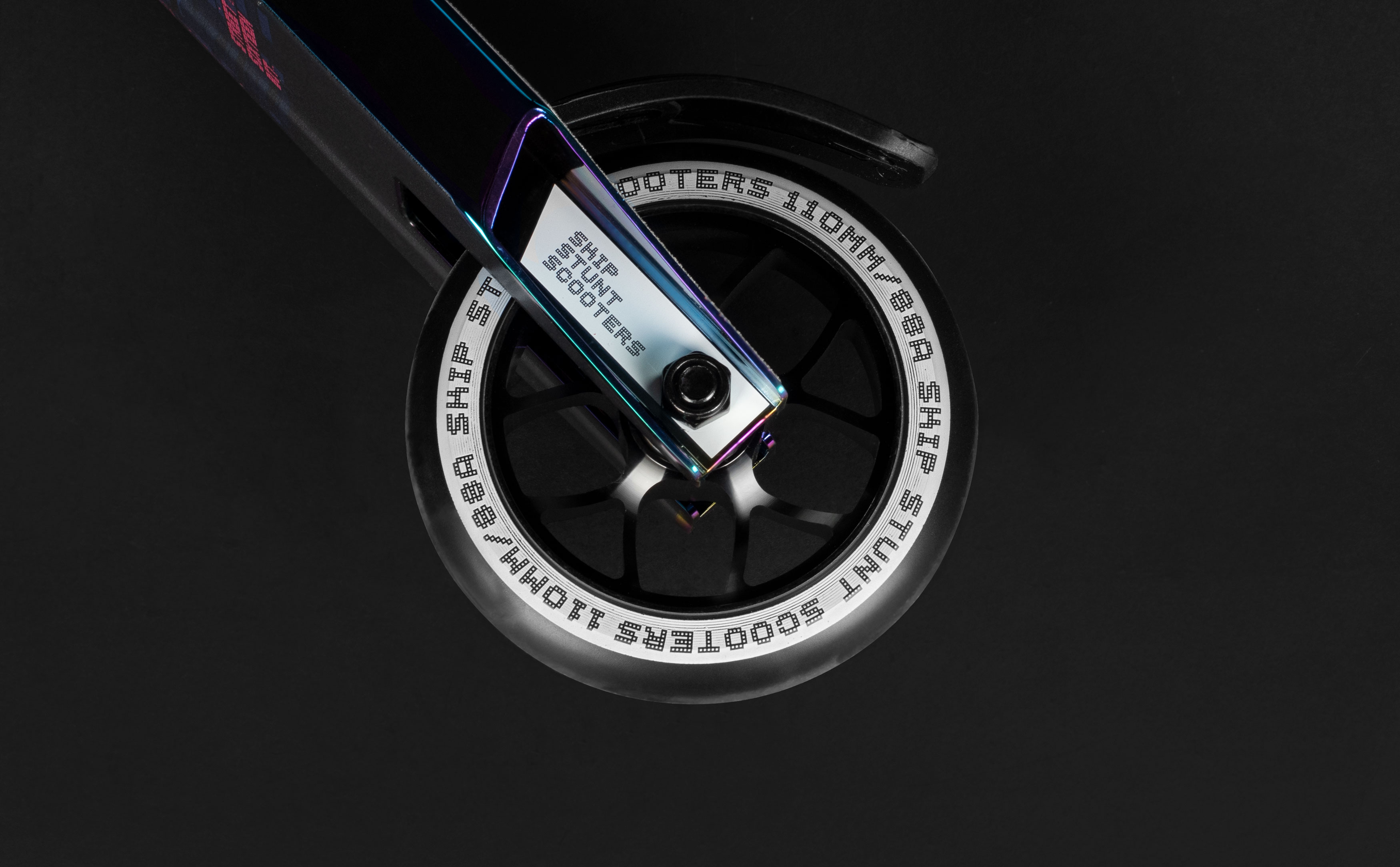 Самокат SKIP ARNY EMT неохром