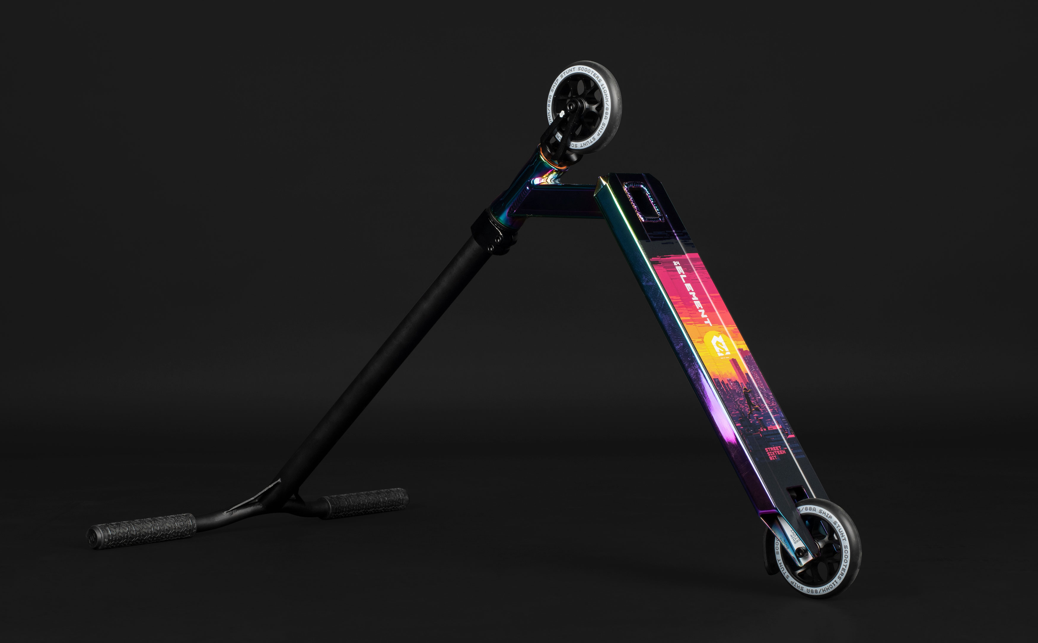 Самокат SKIP ARNY EMT неохром