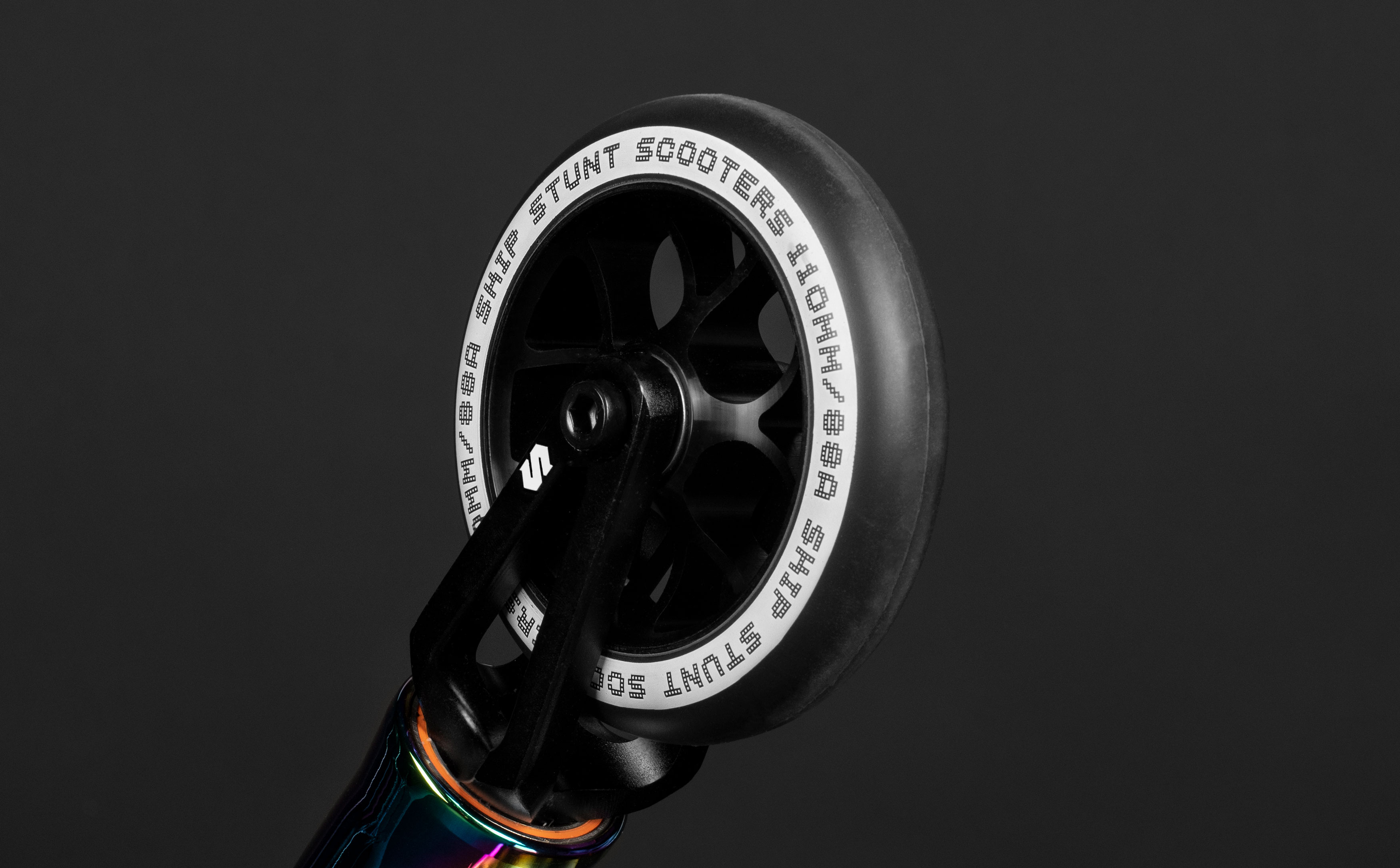 Самокат SKIP ARNY EMT неохром