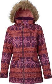 Куртка женская BURTON HAZEL JACKET Starling Mojave