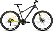 Велосипед HORH ROCKET 27.5" (2024) Black-Yellow